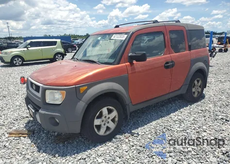 2004 Honda Element Ex from USA, damaged, VIN 5J6YH28624L023004